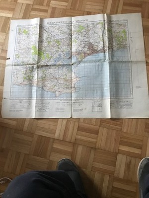 1940 Bournemouth & Swanage  WAR REVISION 1  Map