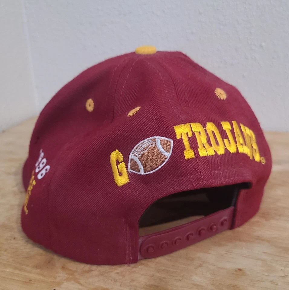 USC Trojans 1996 Rose Bowl California Headwear Snapback Gorra Sombrero De Colección Raro Foto 4 de 4