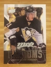 2008-09 Upper Deck MVP First Line Phenoms Evgeni Malkin Pittsburgh Penguins 