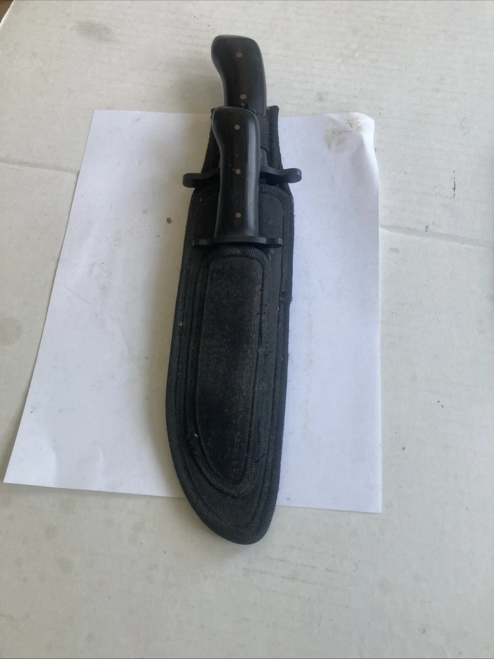 Juego de 2 cuchillos de caza de hoja fija Frost Foto 4 de 4