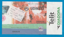 SERIES A, 1999-2000 CHAMPIONSHIP, UDINESE-ROME (0-2), STADIUM FRIULI, SERVICE