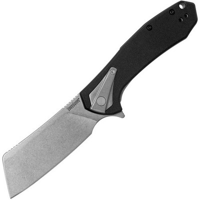 KS3455X Kershaw Bracket Cleaver A/O 8Cr13MoV Steel SW Black G10 & Stainless Stee
