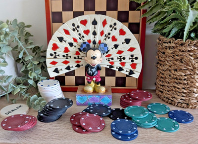 Disney Traditions Mickey Mouse All Decked Out Figurenkarten Sammlerstück verpackt