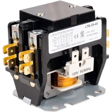 Ultra Durable 2 Pole Contactor 40 Amp 120VAC Coil by BlueStars - Compatible for