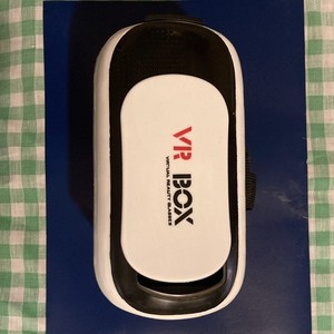 VR BOX Smartphone VR Headset Viewer Glasses Plastic Black/White