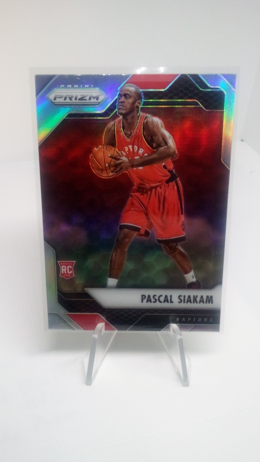 2016-17 Panini Prizm Pascal Siakam Silver Prizm RC Raptors Pacers 