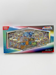 Pokemon TCG Prismatic Evolutions Lucario Ex & Tyranitar Ex Premium Collection Box