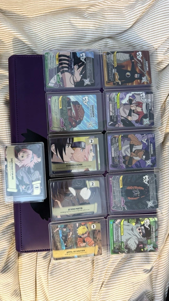 Naruto Lot 11 Cards Holo Français - Photo 1/1
