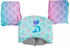 Free Shipping - Swim Trainer Life Jacket 33-55 lbs. SwimWays Mermaid Child  