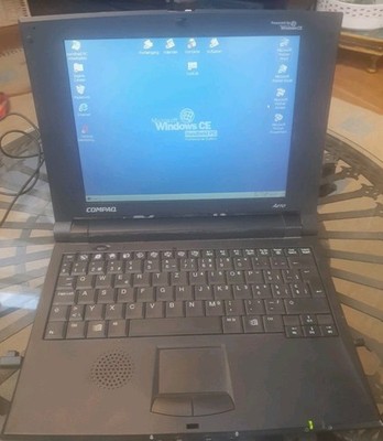 Vintage, Klassiker: Compaq Aero 8000 Windows CE, funktioniert