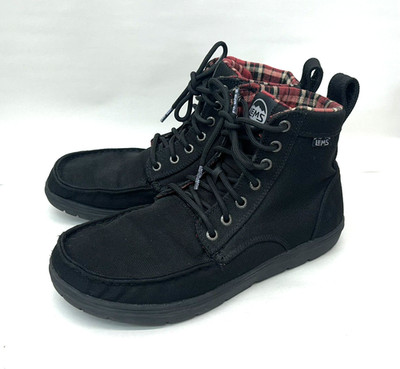 Lems Black Vegan Boulder Boot Men's 9.5 Women's 11