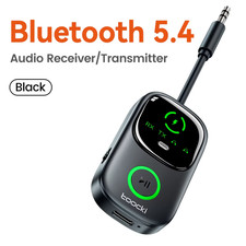 Bluetooth 5.4 Audio Reciever Transmitter RT/TX 2 in 1 Adapter for TV Earphones C
