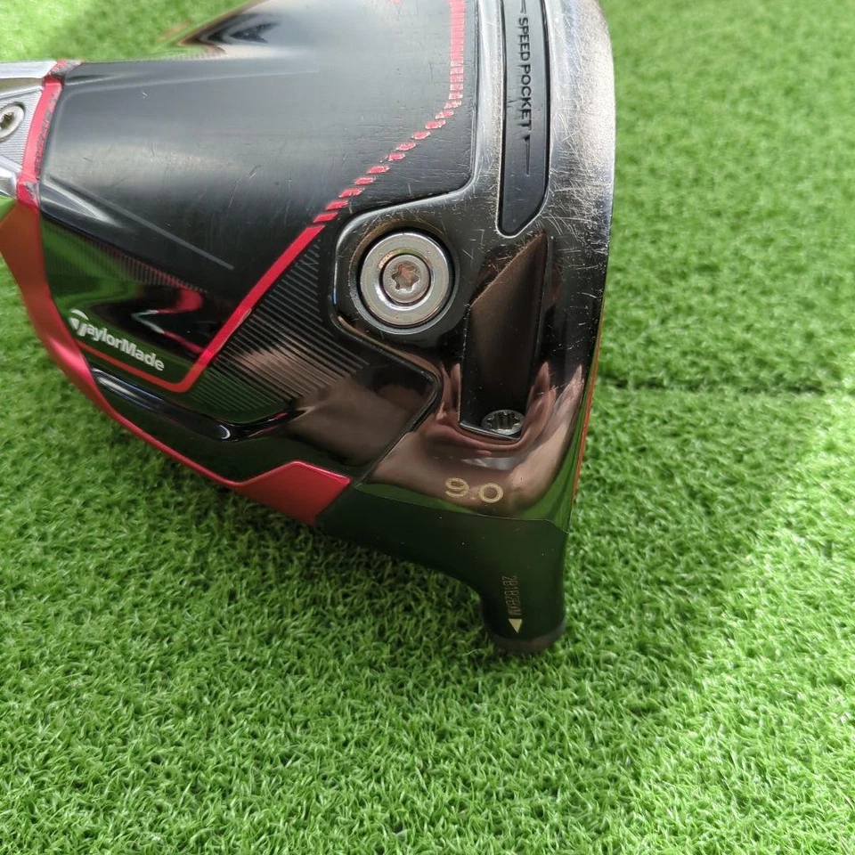 TaylorMade Stealth 2 Driver 1W 9° RH Head only with Cover - Very Good #12 - Image 3 of 4