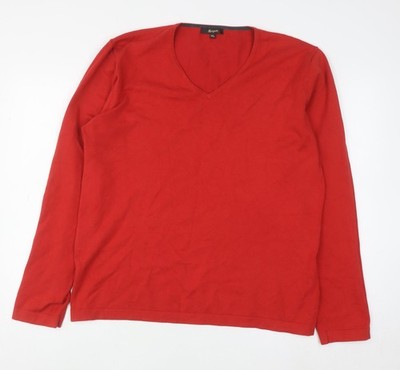 Pullover Pulli Damen UK Größe XL Monsoon Rot
