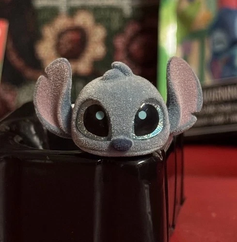 Disney Doorables Laying Stitch Mini Peek Blind Bag Flocked Figurine Just Play