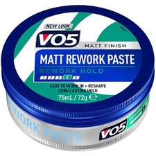 Image of VO5 Matt Rework Matt Finish x 2 Hair Paste 75ml