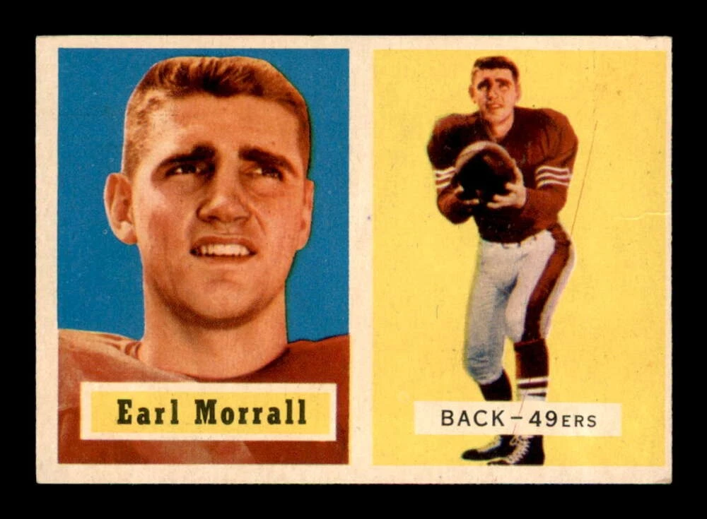 1957 Topps #104 Earl Morrall RC VGEX X3483924