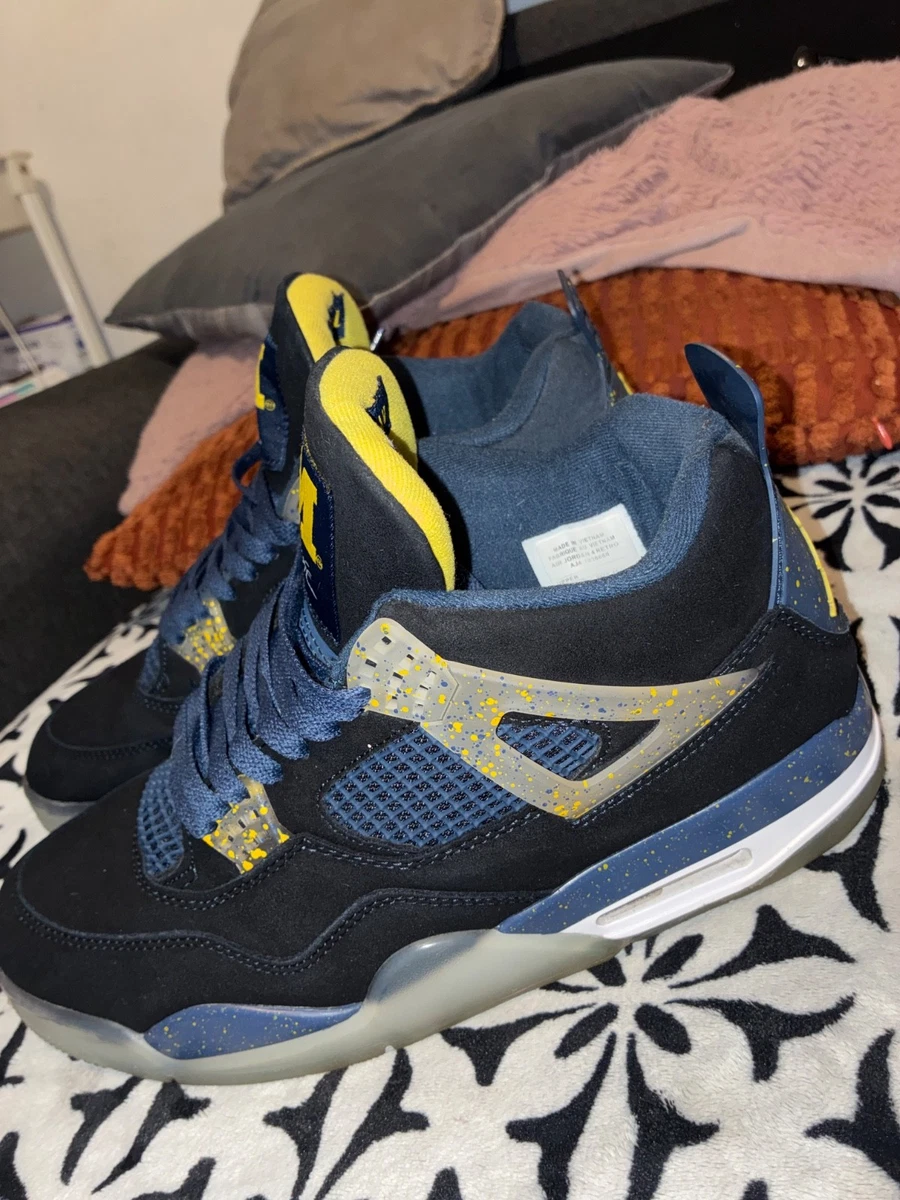 ジョーダン4 AJ4 ミシガンカラー Jordan 4 Retro PE Michigan Wolverines for Sale - Authenticity