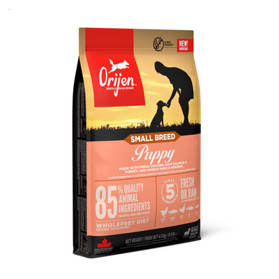 Orijen Small Breed Puppy Trockenfutter für Hunde 4,5 kg