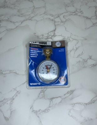 Watts Water Pressure Test Gauge 