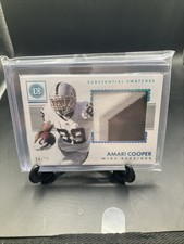 Panini Encased 2017 Amari Cooper /25 Raiders 3clr Sick Patch