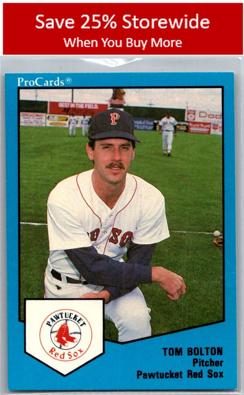 Tom Bolton 1989 ProCards Minor League Team Sets #680 Pawtucket Red Sox
