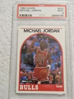 Michael Jordan 1989 Hoops card#200 psa 9
