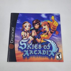 Skies of Arcadia (Sega Dreamcast) Complete CIB - TESTED