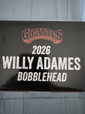 2026 San Francisco Giants Willy Adames Bobblehead Limited to 15K