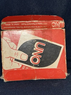 Vintage 1973 Uno Card Game RARE with directions sheet | eBay