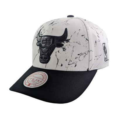 Mitchell & Ness NBA Marble Low Pro Snapback Cap Chicago Bulls