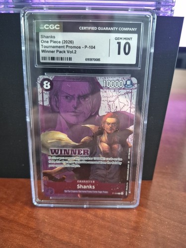 Shanks (Winner Pack 2026 Vol. 2) graded CGC 10 for sale on eBay