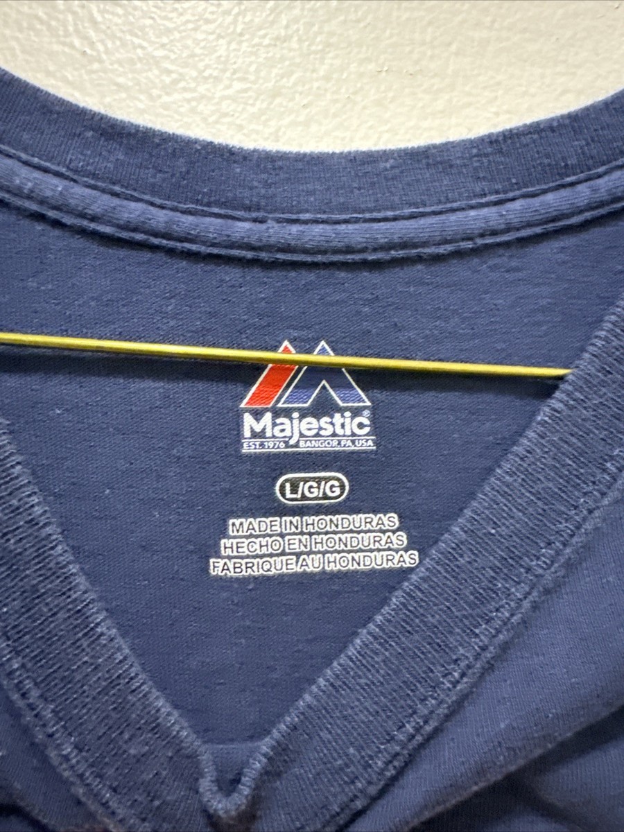 Team USA WBC World Baseball Classic Majestic T-Shirt Navy Blue