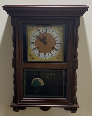 Hamilton 31 Day Wall Hanging Clock Key Winding Read Description