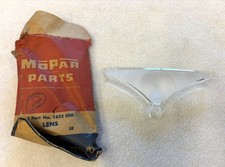 Nos Mopar 1958 Plymouth Parkturn Signal Lamp Lens Fury Belvedere Savoy Plaza