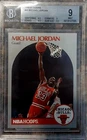 1990 NBA Hoops - Michael Jordan #65 BGS 9.5 x 2 subgrades, Beautiful Card! 📈🏀