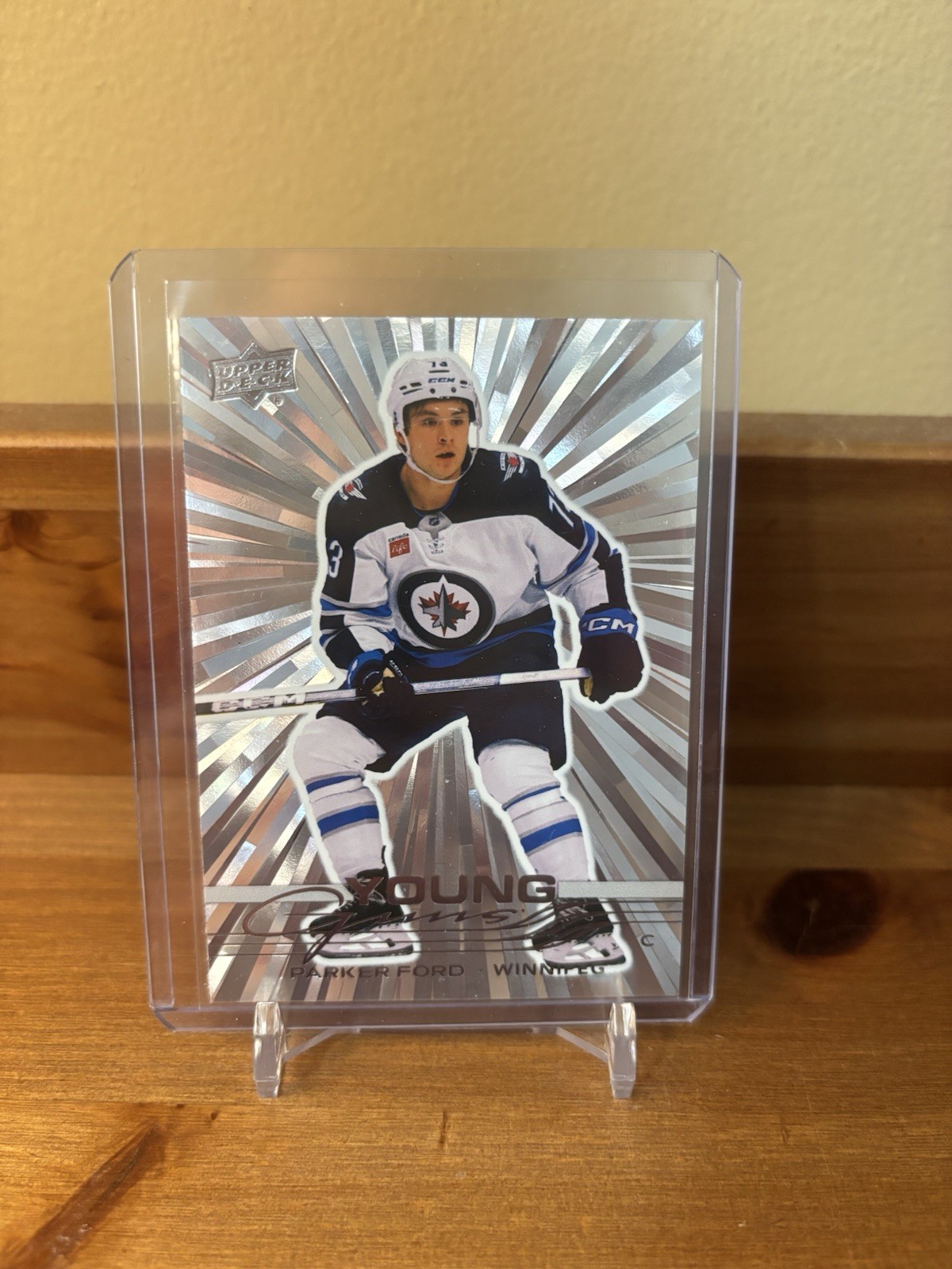 2025-26 Upper Deck Series 1 Young Guns #246 Parker Ford Outburst