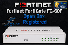 Fortinet FortiGate FG-60F Enterprise Firewall OpenBox Registered Unregisterable 
