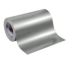 651 High Gloss Silver Metallic Craft Adhesive Vinyl Roll 30ftx1ft DIY Decor