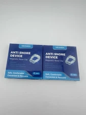 Neomen 4 Pcs Anti Snore Magnetic Nose Clip (2 Pack)