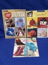 Mixed Brands Crochet Pattern Leaflets - Socks...