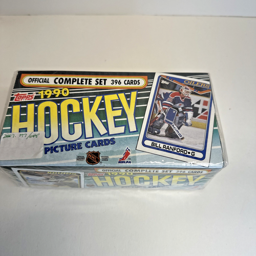 Topps 1990 NHL Hockey Complete Base Set 396 Cards Vintage Official - Picture 1 of 6