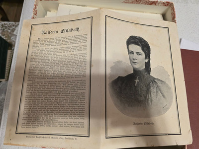 Empress Elisabeth original death picture of the city of Vienna