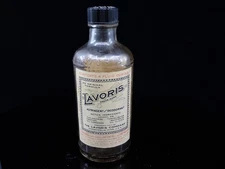 Vintage Lavoris Mouth Wash Bottle Astringent & Deodorant Minneapolis MN
