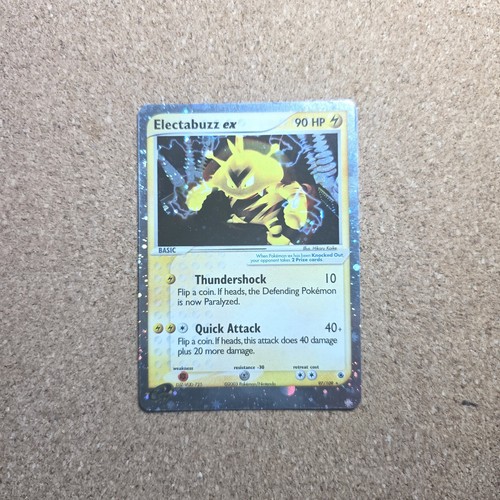 Electabuzz ex EX Ruby & Sapphire Ultra Rare 97 SWIRL *P