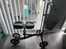 Roscoe Knee Scooter with Basket - Black (ROS-KSB)