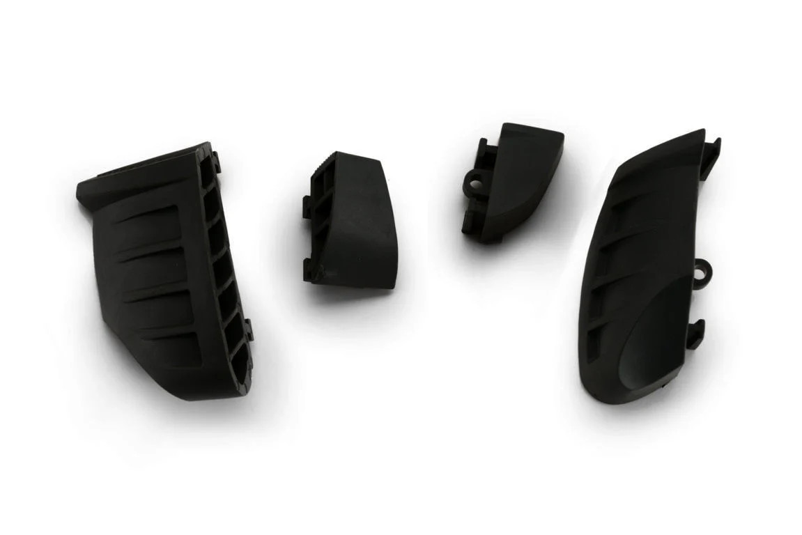Puig Pro 2.0 Frame Sliders Spares | Black | Pair of Rubber Caps