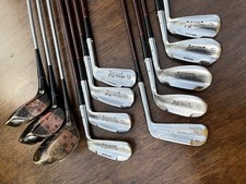 Rare 1930 s Denny Shute Complete Set Personal Model Medalist, Original Grips