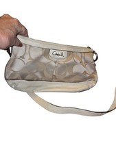 Beautiful Signature Small Coach Bag This Has A Gor Pink Lining Inside See Pics