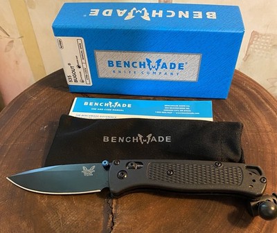Benchmade Knife 535-3 Bugout Blue Class Pocket Knife In Box With All Accessories